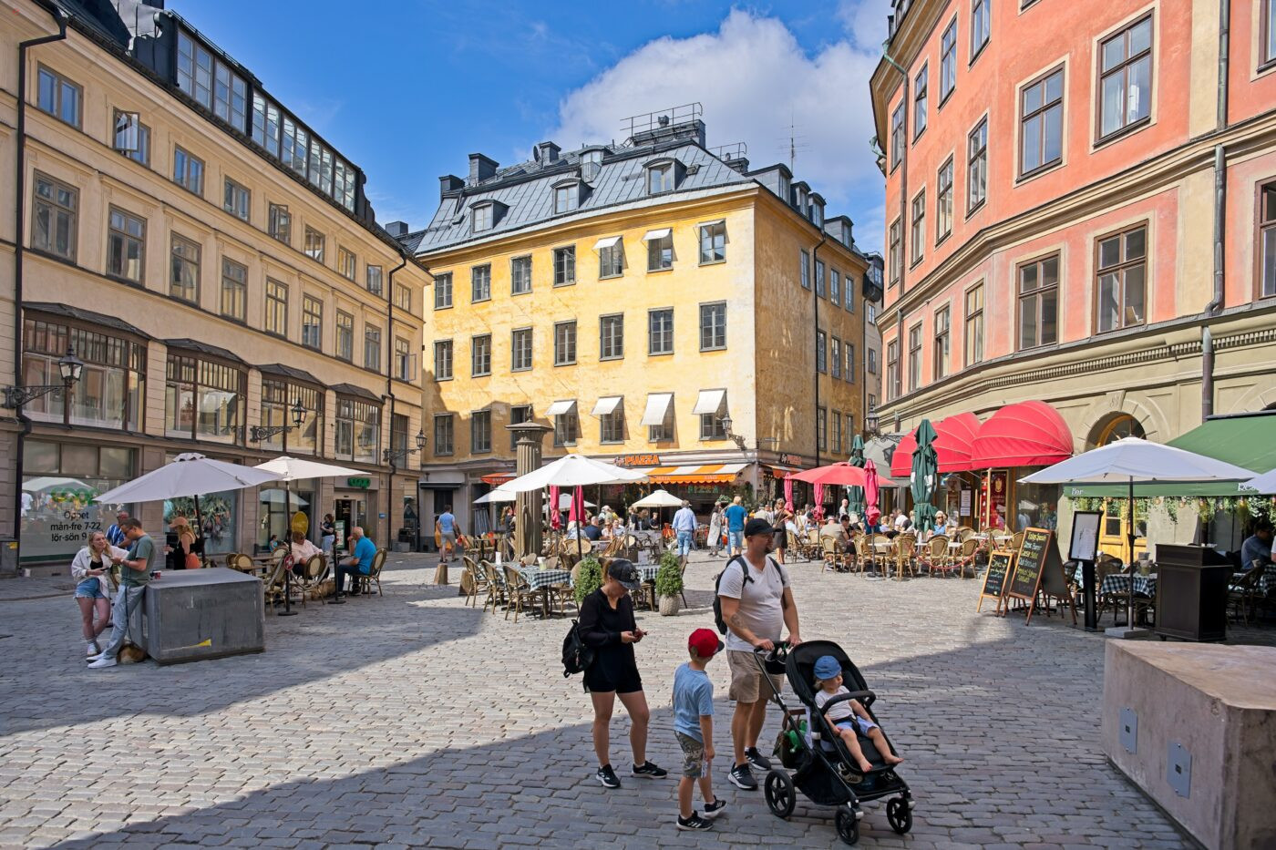 Schweden Stockholm Altstadt