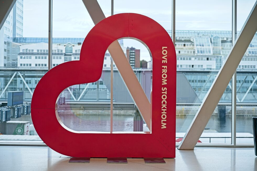 Stockholm Hafen Värtahamnen Fährterminal