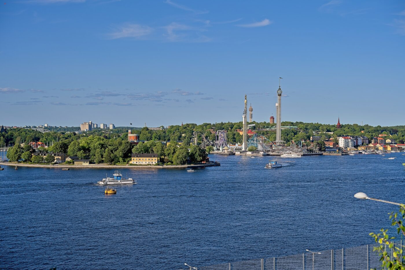 Schweden Stockholm Södermalm Katarina-Lift Aussicht Gröna Lund