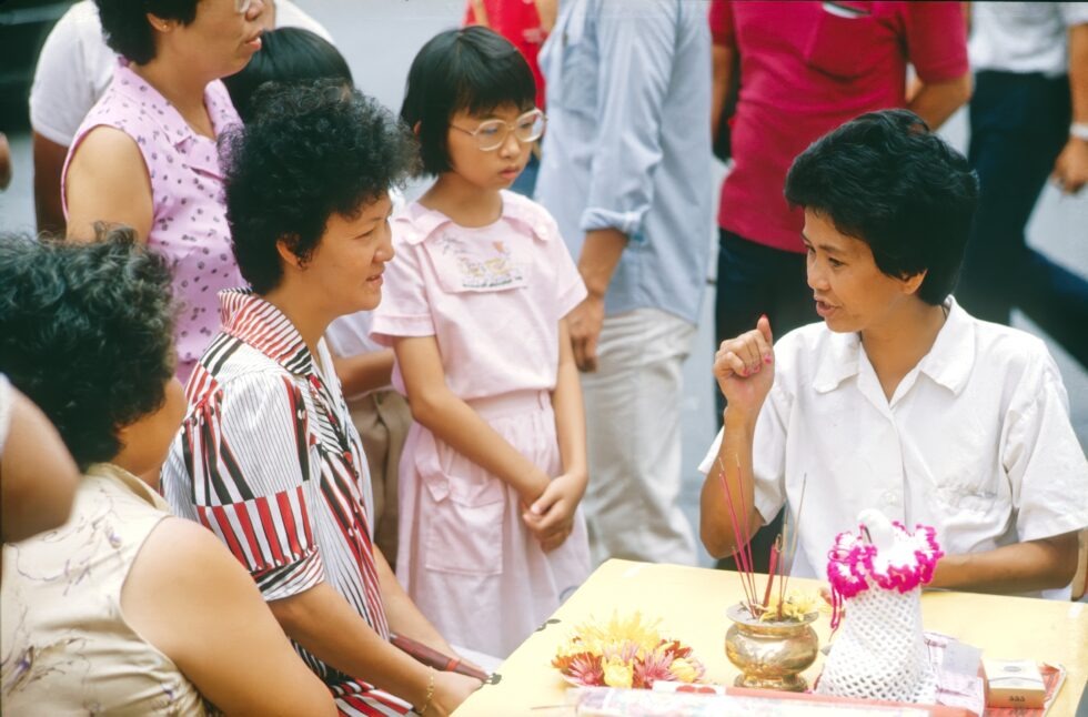 Singapur Chinesisch Wahrsagerin