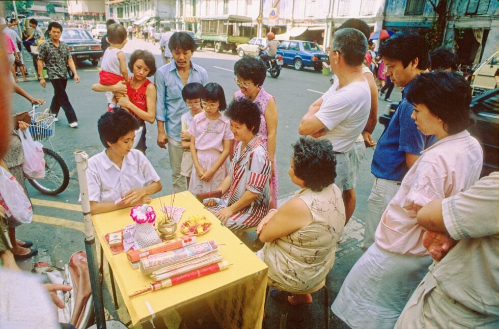 Singapur Chinesisch Wahrsagerin
