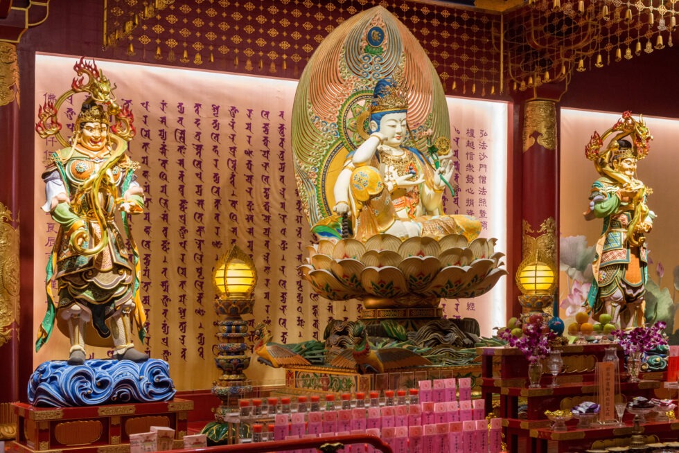 buddistischer Tempel Zahn-Relique Chinatown TG Pagar Road