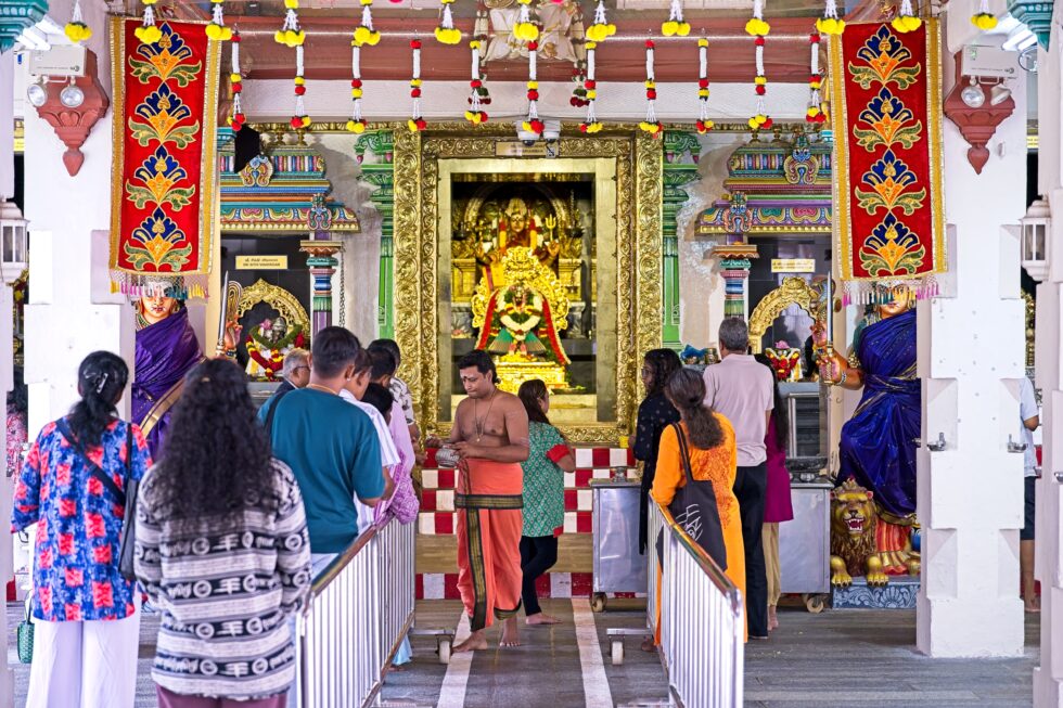 Singapur Kirche Tempel Hindu Sri Mariamman
